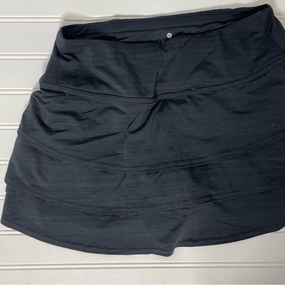 Athleta Black Athletic Skort Sz XXS 90 - Picture 3 of 11